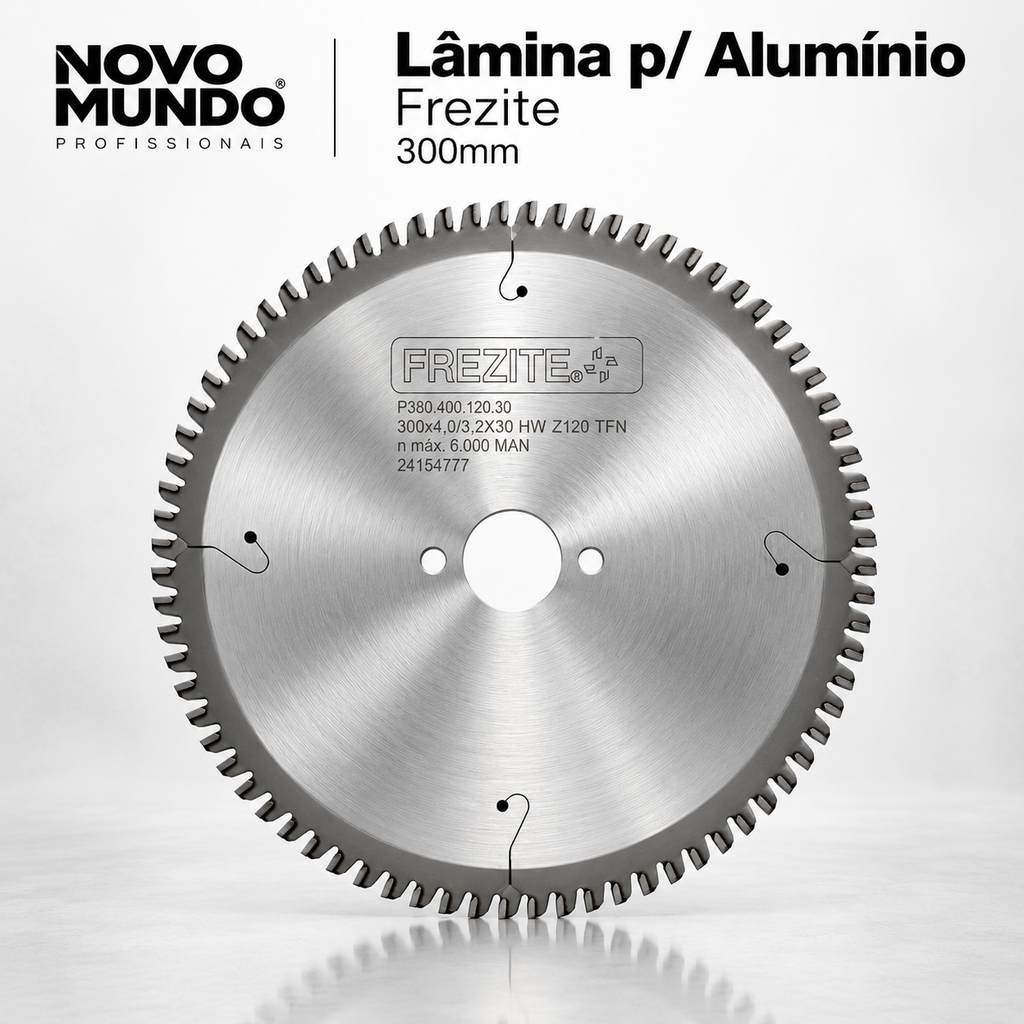 LAMINA FREZITE 300 Z96 P/ALUMINIO